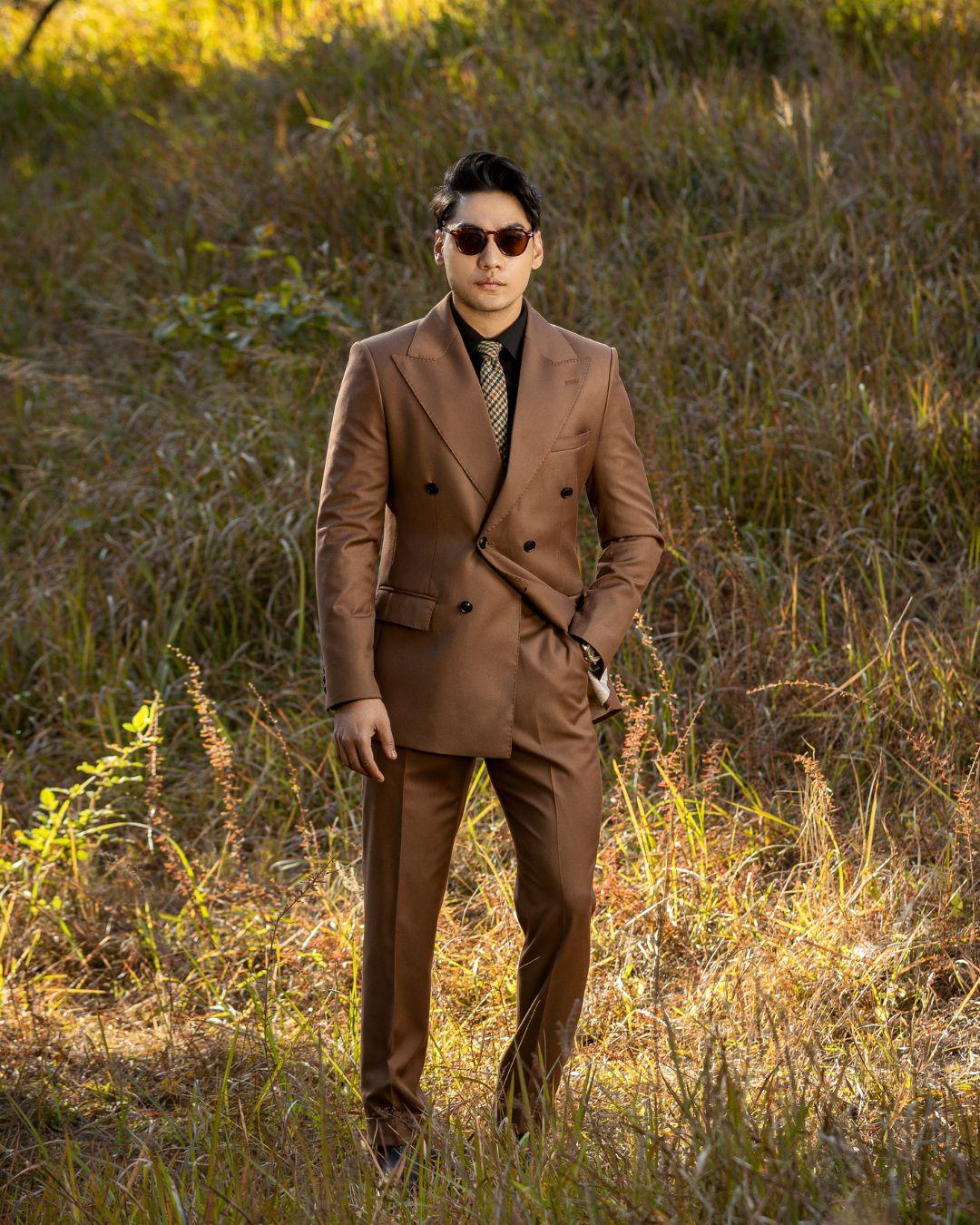 Brown DB Suit 