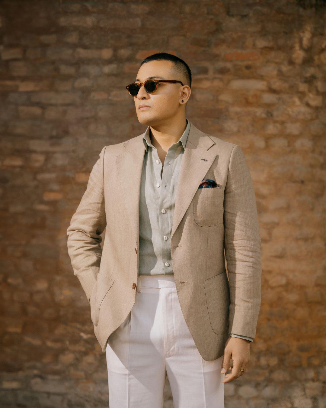 Linen Jacket and Trouser 