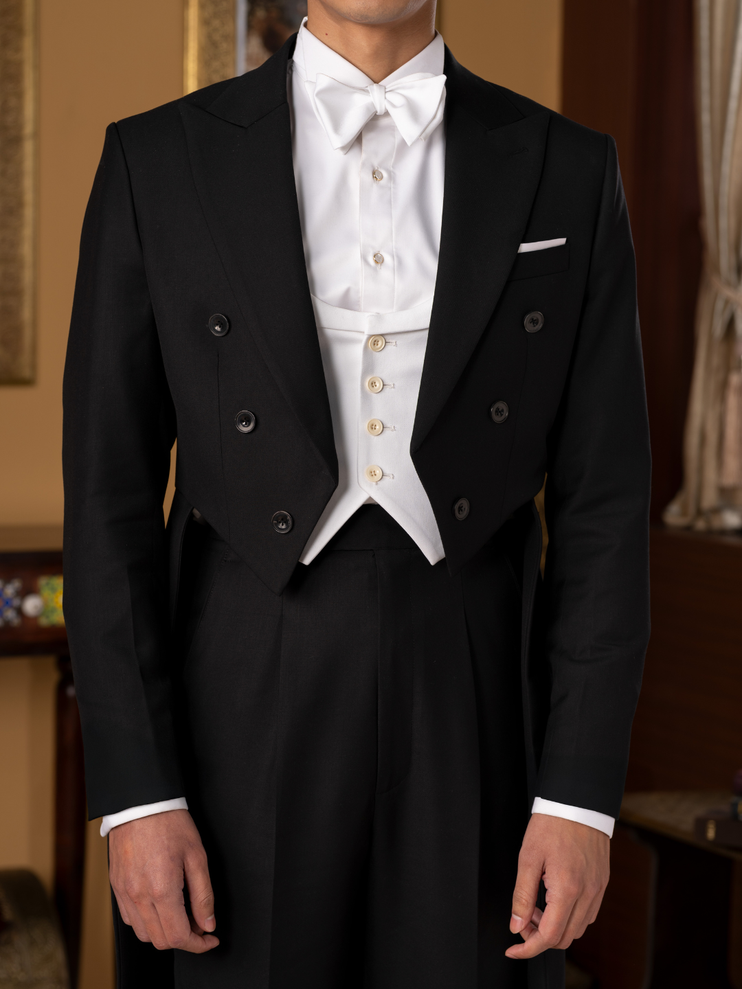 Hand Finishing, Final Fitting & Handover, bespoke tailoring process at The Suit Studio, Kathmandu