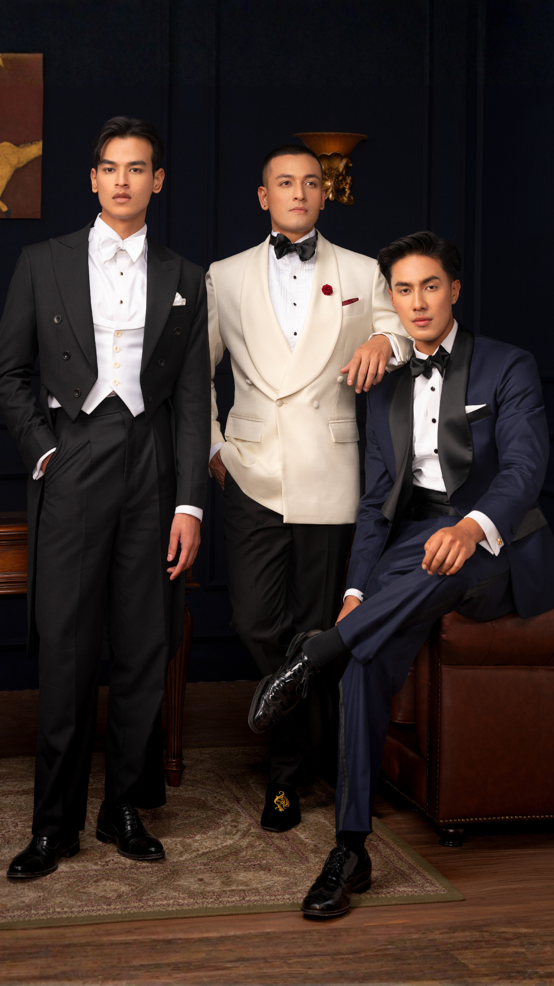 Bespoke suits and tuxedos tailored at The Suit Studio in Kathmandu