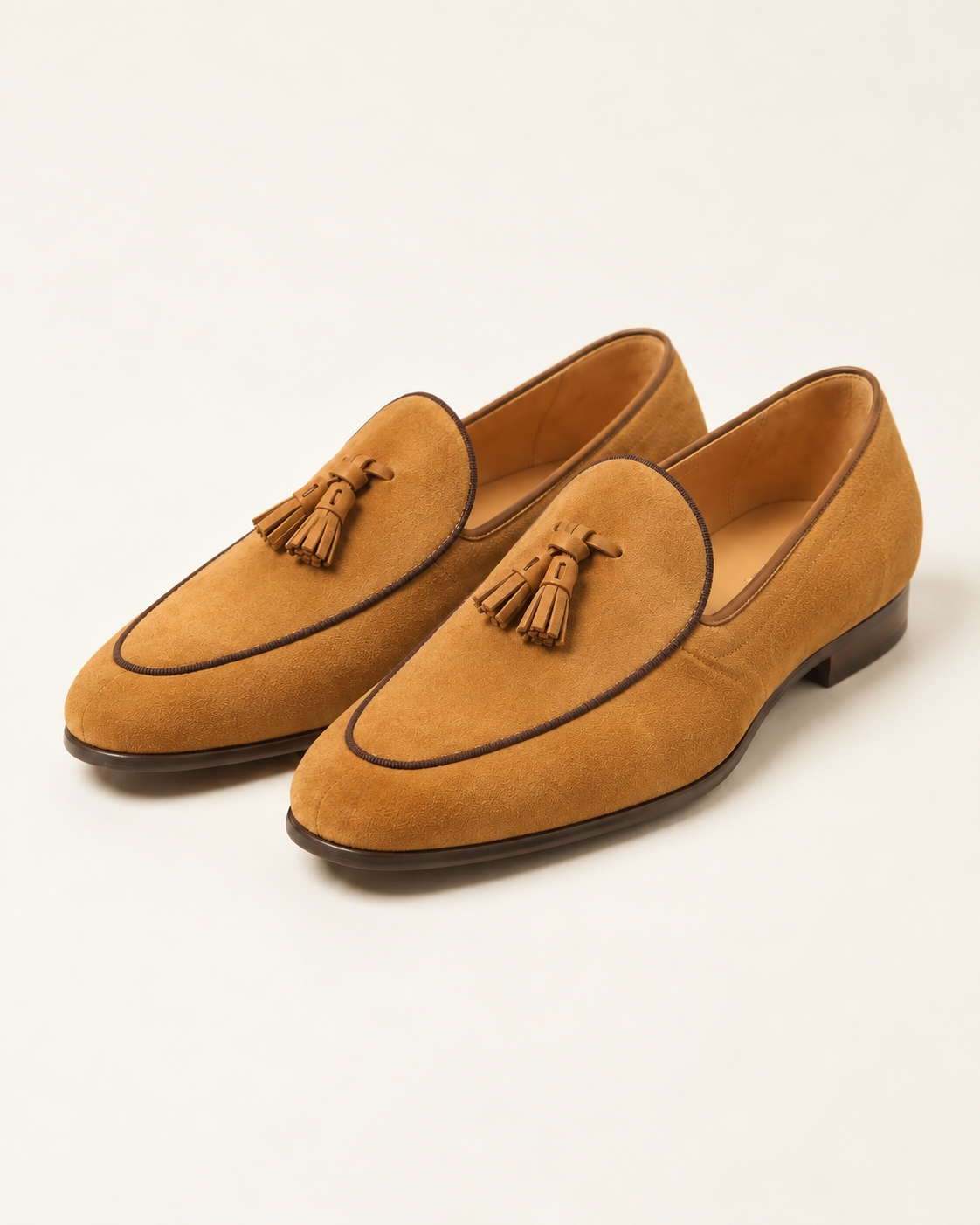 Tan Suede Loafer thumbnail 1