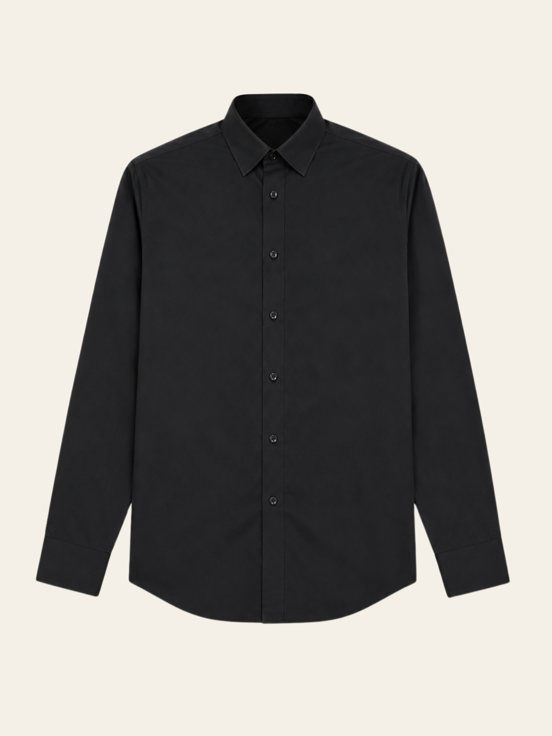 Classic Black Formal Shirt thumbnail 1