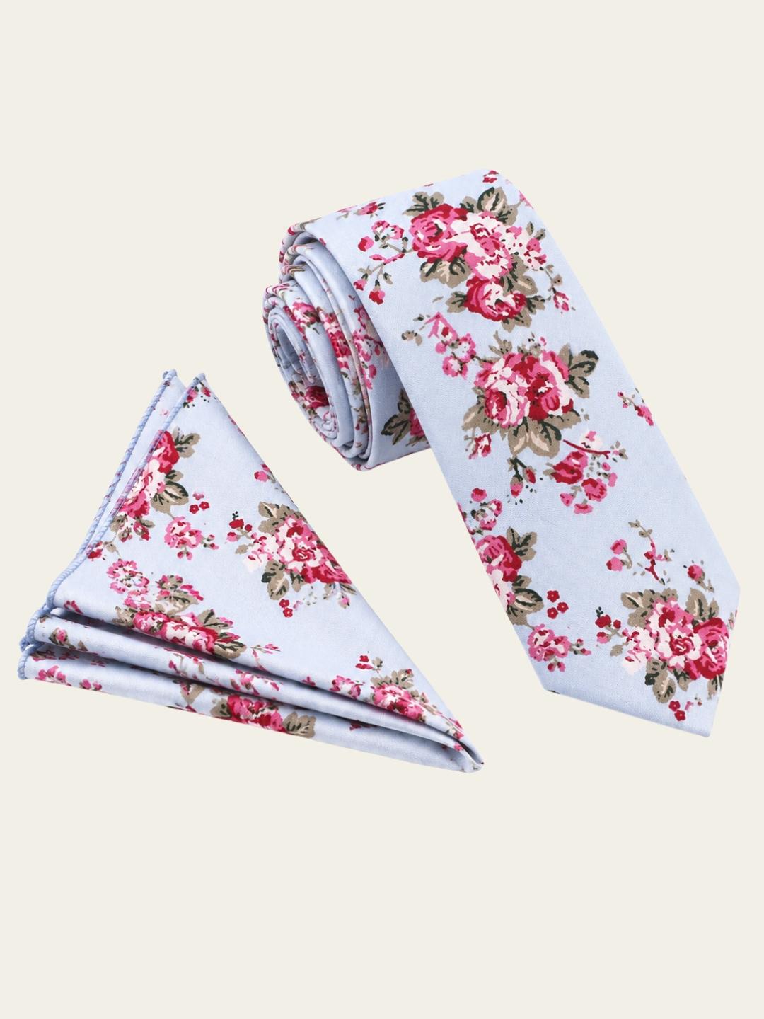 Floral Cotton Tie  thumbnail 1